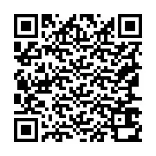 Código QR para número de telefone +19167630989