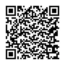 Código QR para número de teléfono +19167635453