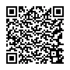 Codice QR per il numero di telefono +19167642620