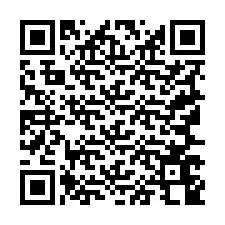 Código QR para número de teléfono +19167648738