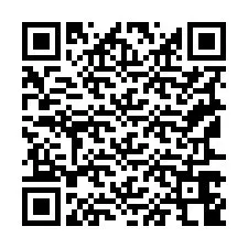 Codice QR per il numero di telefono +19167648851