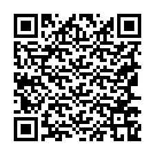 Código QR para número de teléfono +19167769766