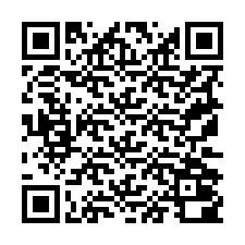 QR-koodi puhelinnumerolle +19172000350