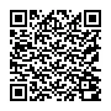 QR код за телефонен номер +19172000360