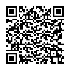 QR kód a telefonszámhoz +19172268622