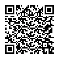 QR-koodi puhelinnumerolle +19172269367