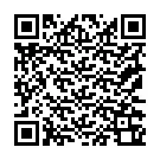 Código QR para número de telefone +19172360161