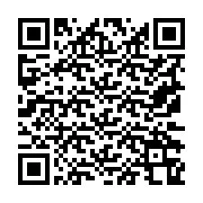 QR kód a telefonszámhoz +19172368647