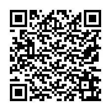 QR-koodi puhelinnumerolle +19172663587