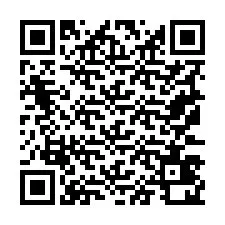 QR-код для номера телефона +19173420577