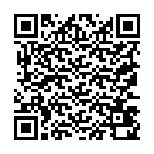 Codice QR per il numero di telefono +19173420578