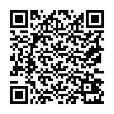 電話番号のQRコード +19173421219