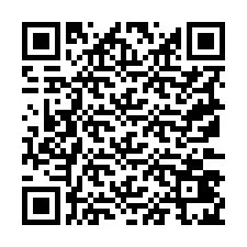 QR-koodi puhelinnumerolle +19173425348