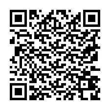 QR-code voor telefoonnummer +19173428346