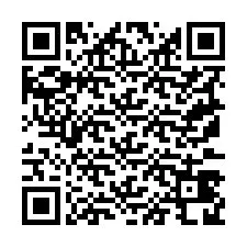 QR Code สำหรับหมายเลขโทรศัพท์ +19173428814