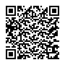 Código QR para número de teléfono +19173611119