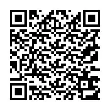 QR-koodi puhelinnumerolle +19173613543