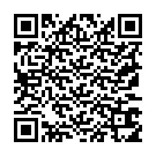 QR-koodi puhelinnumerolle +19173615084