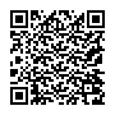 QR kód a telefonszámhoz +19174026685