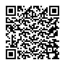 Código QR para número de telefone +19174194483