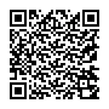 Código QR para número de teléfono +19174350602