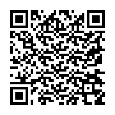 Codice QR per il numero di telefono +19174358306