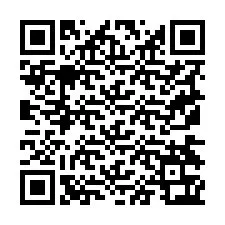 QR-koodi puhelinnumerolle +19174363602