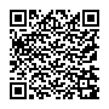 QR код за телефонен номер +19174381104