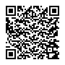 QR-koodi puhelinnumerolle +19174382346