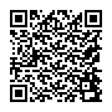 Kode QR untuk nomor Telepon +19174492567