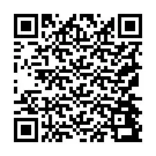 QR kód a telefonszámhoz +19174493374