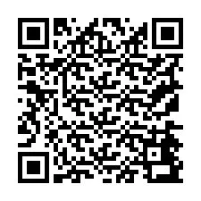 QR-koodi puhelinnumerolle +19174493811