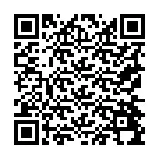 QR-koodi puhelinnumerolle +19174494623