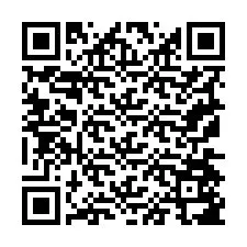 QR Code pour le numéro de téléphone +19174587355