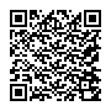 Código QR para número de telefone +19174750333