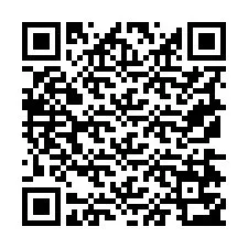 Codice QR per il numero di telefono +19174753443