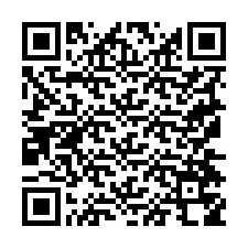 QR Code สำหรับหมายเลขโทรศัพท์ +19174758676