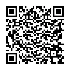 QR-код для номера телефона +19174758726