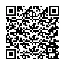 Código QR para número de teléfono +19174891352