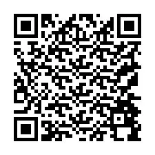 Código QR para número de teléfono +19174898770