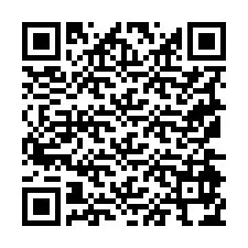 QR-код для номера телефона +19174974866