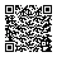 Codice QR per il numero di telefono +19174982988