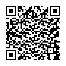 QR-koodi puhelinnumerolle +19174984059