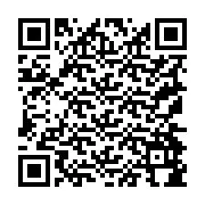 Código QR para número de teléfono +19174984660