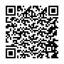 Kode QR untuk nomor Telepon +19174986757