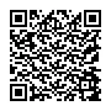 QR Code pour le numéro de téléphone +19174987380