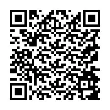 Código QR para número de teléfono +19174987756