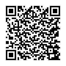 QR kód a telefonszámhoz +19175043456