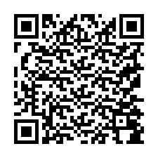 Código QR para número de teléfono +19175084372