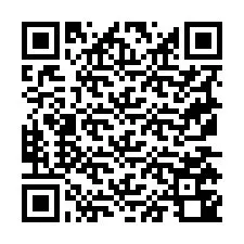 QR Code สำหรับหมายเลขโทรศัพท์ +19175740382